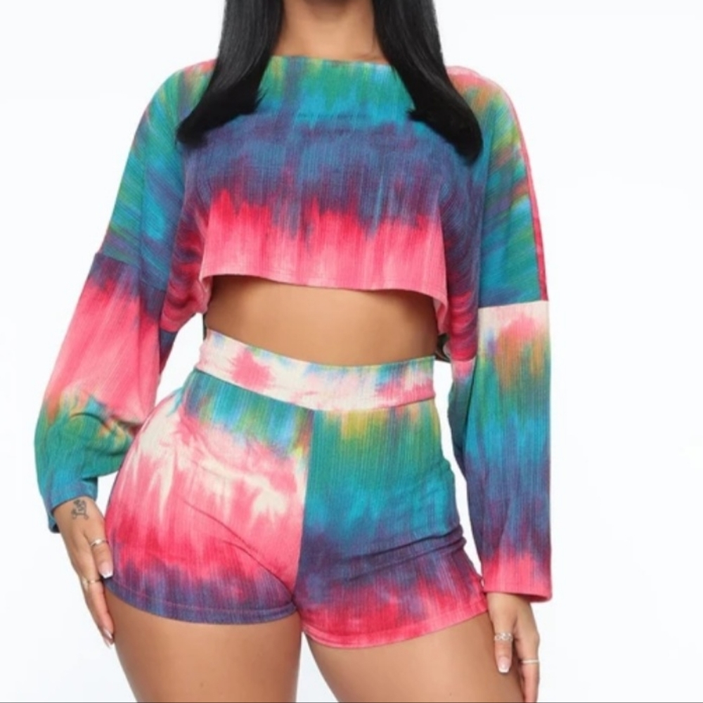 Two piece short set